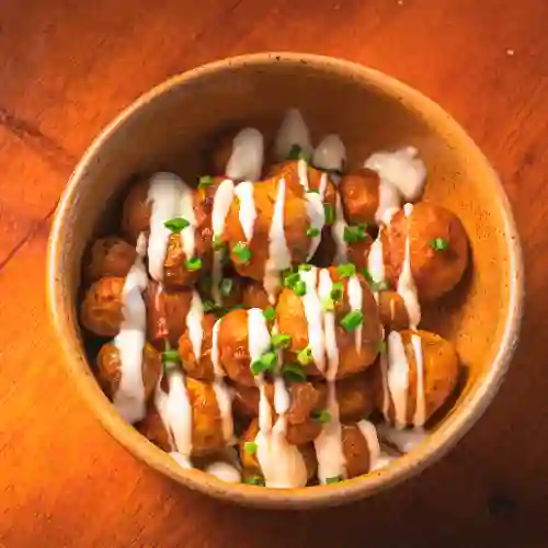 Papas Criollas Bravas