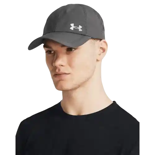 Under Armour Gorra Para Correr Elociti Hombre Gris T OSFM