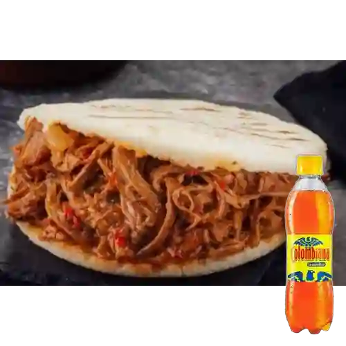 Combo Arepa Carne + Colombiana 400 ml