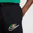 Nike Pantalón Club bb oh Lifestyle Para Hombre Negro Talla XL