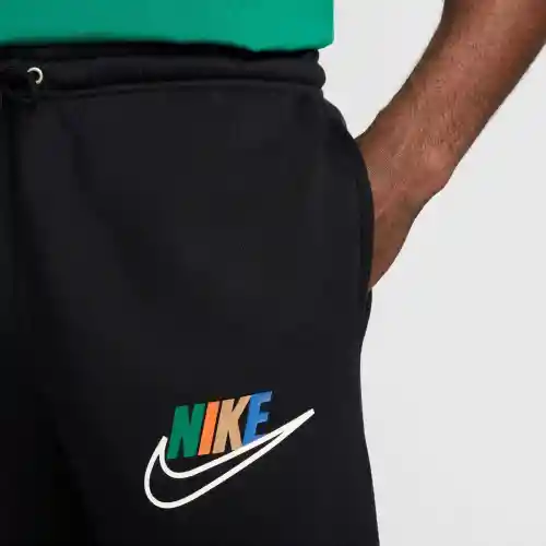 Nike Pantalón Club bb oh Lifestyle Para Hombre Negro Talla XL