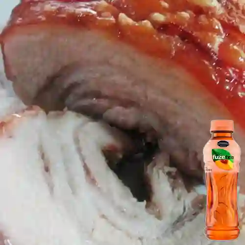 Combo Rodaja Rollo + Fuze Tea Durazno 400ML