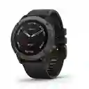 Reloj Fenix 6x Sapphire Carbon Gray Dlc With Black Band