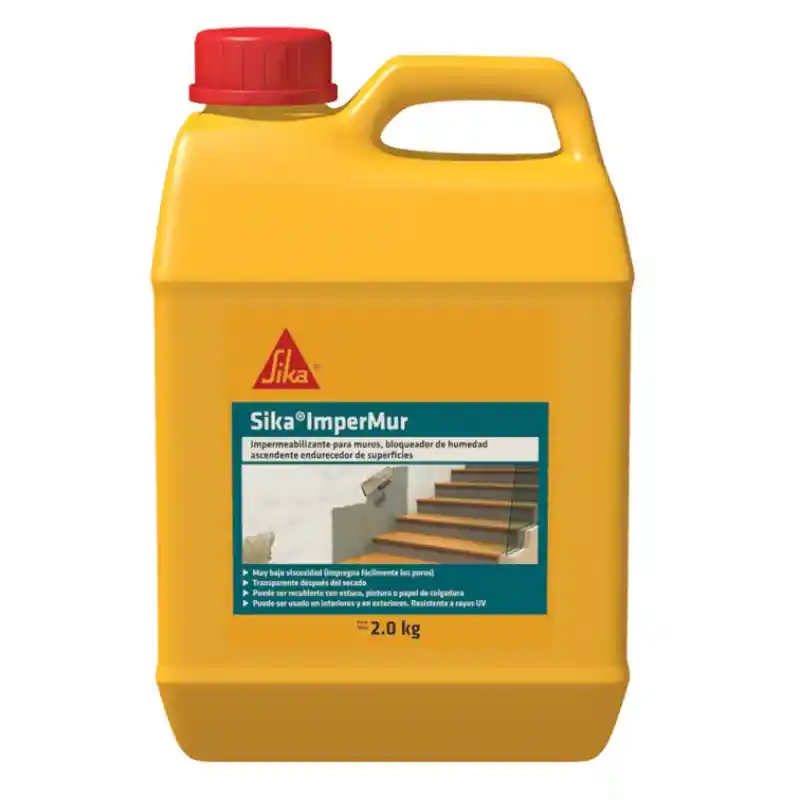 Sika Imper Mur Barrera impermeabilizante para humedad en muro 2kg