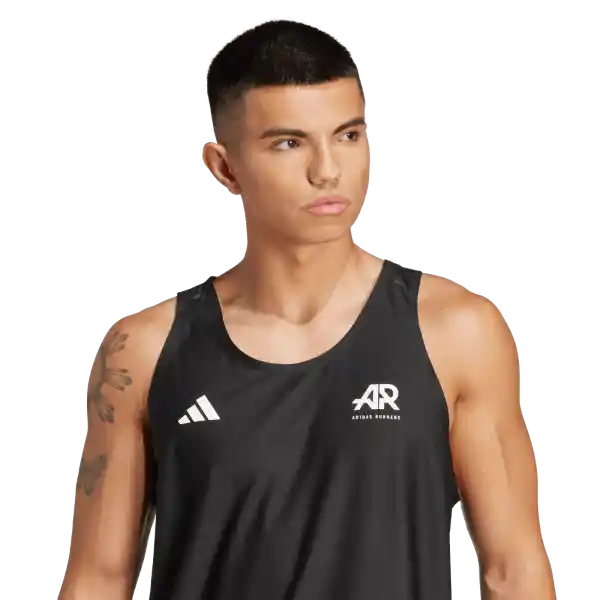 Adidas Camiseta Otr Ar Singl M Correr Hombre Negro Talla M