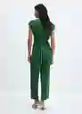 Enterizo Mono Jungla-A Verde Talla S Mujer Mango