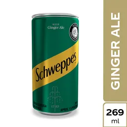 Gaseosa Schweppes Ginger Ale Lata 269ml