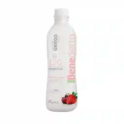 Benedetto Yogurt Griego Bebible Frutos Rojos