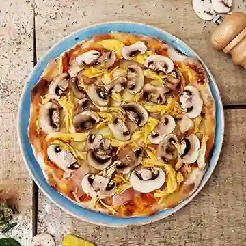 Pizza Pollo con Champiñones