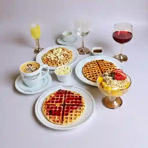 Waffles de Pandebono