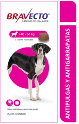 Bravecto Tableta masticable para Perros >40 - 56 Kg
