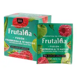 Aromática Frutalia Fusión Frambuesa Y Te Matcha X10 Unds