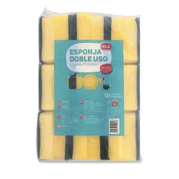 M&C Esponja Doble