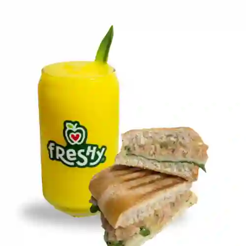 Emparedado Atun + Refresky