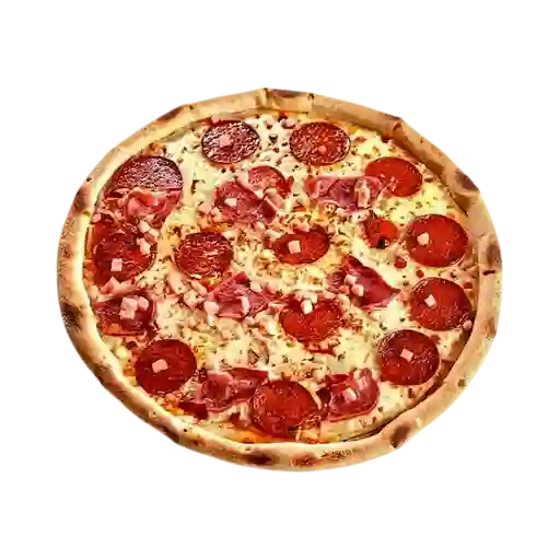 Pizza Jamón y Salami