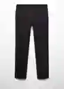 Pantalón Barna Negro Talla 36 Hombre Mango