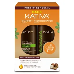 Kativa Shampoo Macadamia + Acondcionador