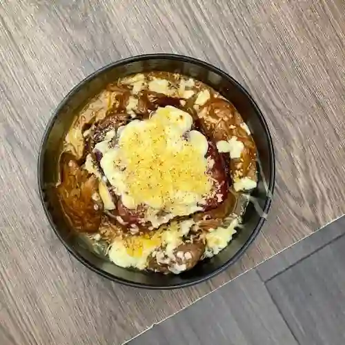 Lasagna Boloñesa de Platano Grande