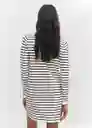 Vestido Titus Crudo Talla S Mujer Mango