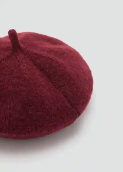 Gorro Beri Burdeos Mujer Mango