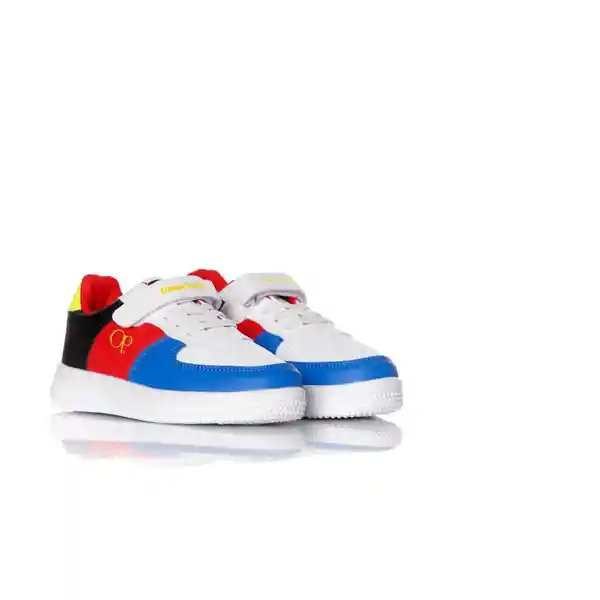 Ocean Pacific Tenis de Niño Rojo-azul Talla 23