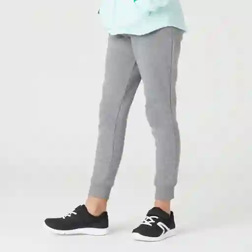 Domyos Pantalón 100 Niña Gris Clarito Talla 131-140 cm 8-9Y