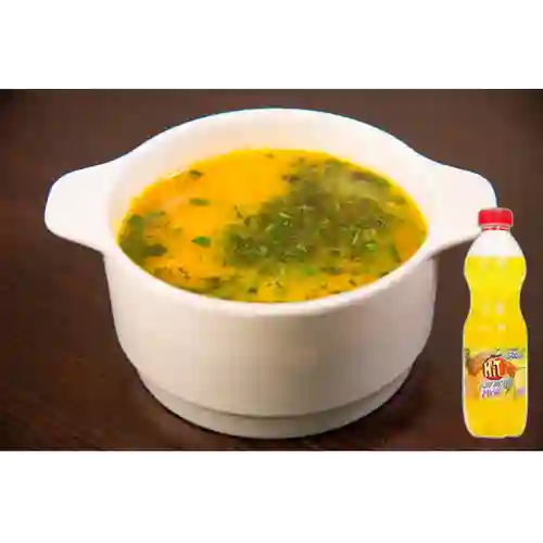 Combo Consomé + Hit Naranja Piña 500 ml