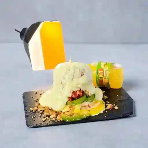 Hamburguesa Clásica Al Reves