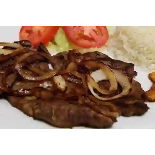 Higado Encebollado Grande