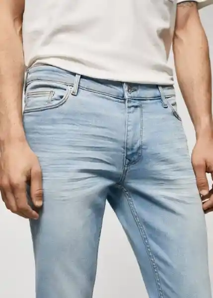 Jean Jude Tejano Claro Talla 40 Hombre Mango