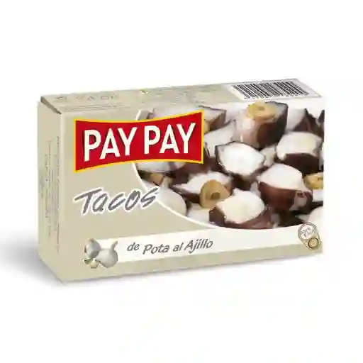 Pay Pay Tacos de Pota Al Ajillo