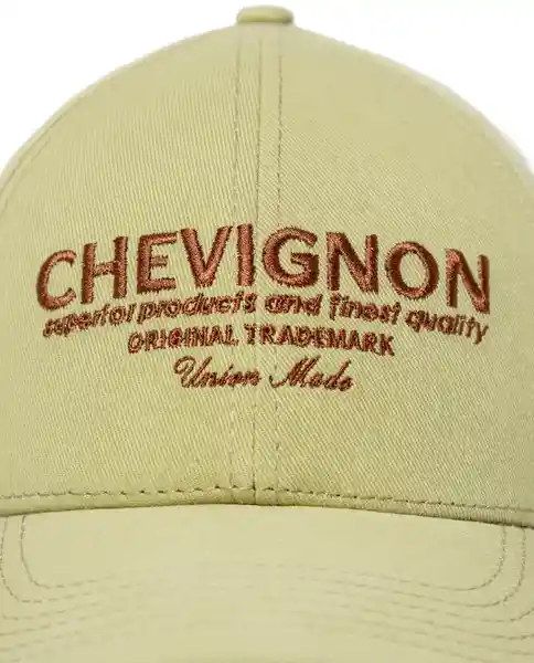 Gorra Union Verde Aloe Medio Talla S Chevignon