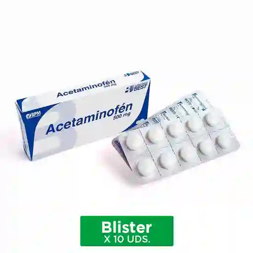 Best Blister  Acetaminofen (500 Mg)