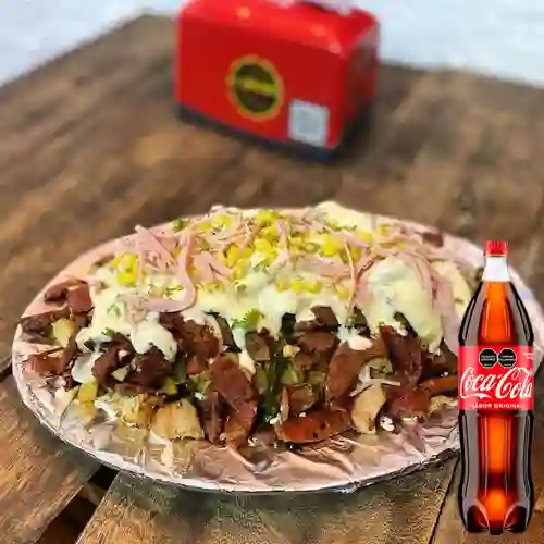 Combo Picada Zipote X 2 Piezas +Cocacola Orig 1.5l