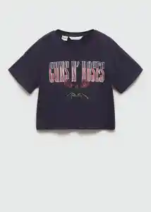 Camiseta Guns Navy Talla 14 Niñas Mango