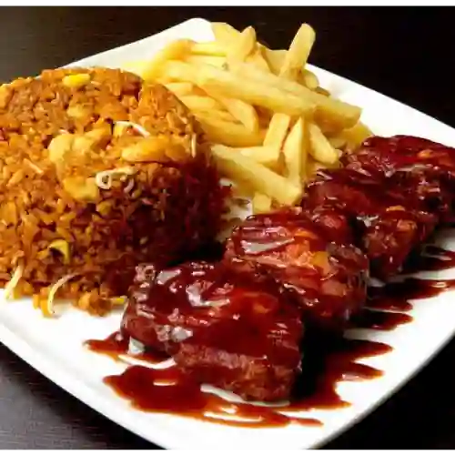 Combo Costillas Bbq