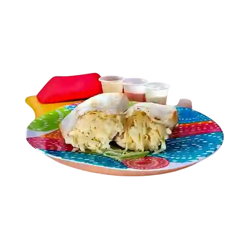 Arepa con queso