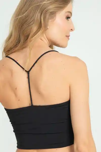 Top Khesia Color Negro Talla S Ragged