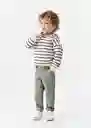 Pantalón Mauro Khaki Talla 69 Niños Mango