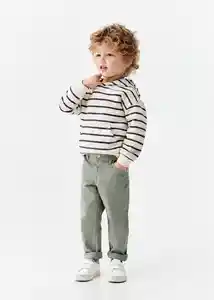 Pantalón Mauro Khaki Talla 69 Niños Mango