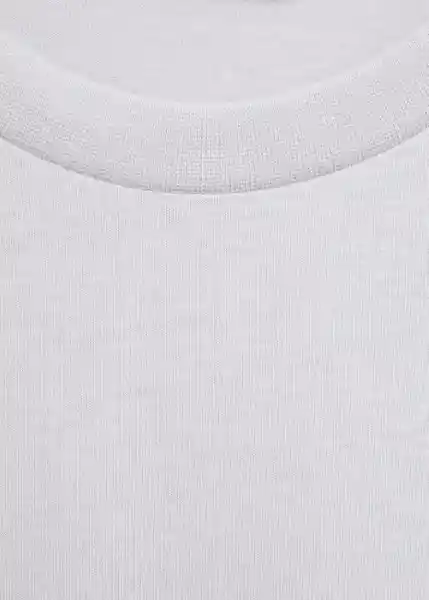 Camiseta Cherlo Azul Talla S Hombre Mango