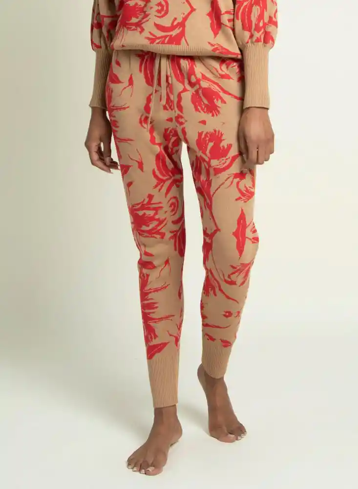 Pantalón Jogger Tejido Estampado 5 Talla 12