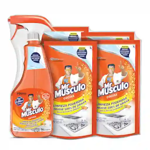 Mr Musculo Desengrasante Para Cocina
