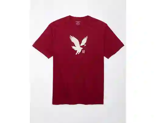 Camiseta Hombre Rojo Talla Large American Eagle