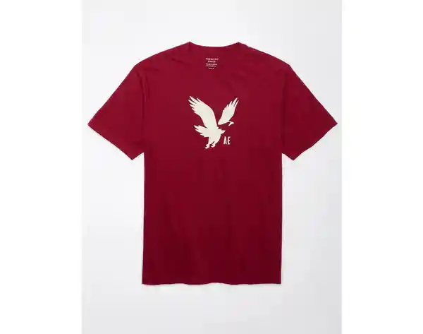 Camiseta Hombre Rojo Talla Large American Eagle