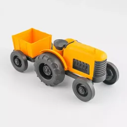 Maypa Eco Tractor Naranja Ecológico 31 x 13 cm
