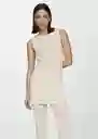 Pantalón Nicole Piedra Talla M Mujer Mango