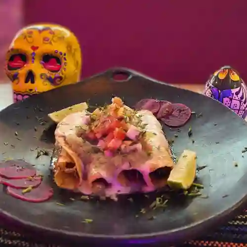 Enchiladas de Carnitas de Cerdo