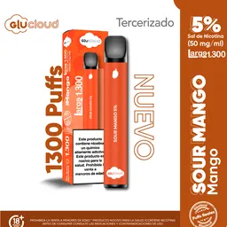 Glucloud Vapeador Sour Mango Large 1300