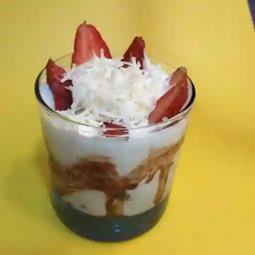 Fresas con crema